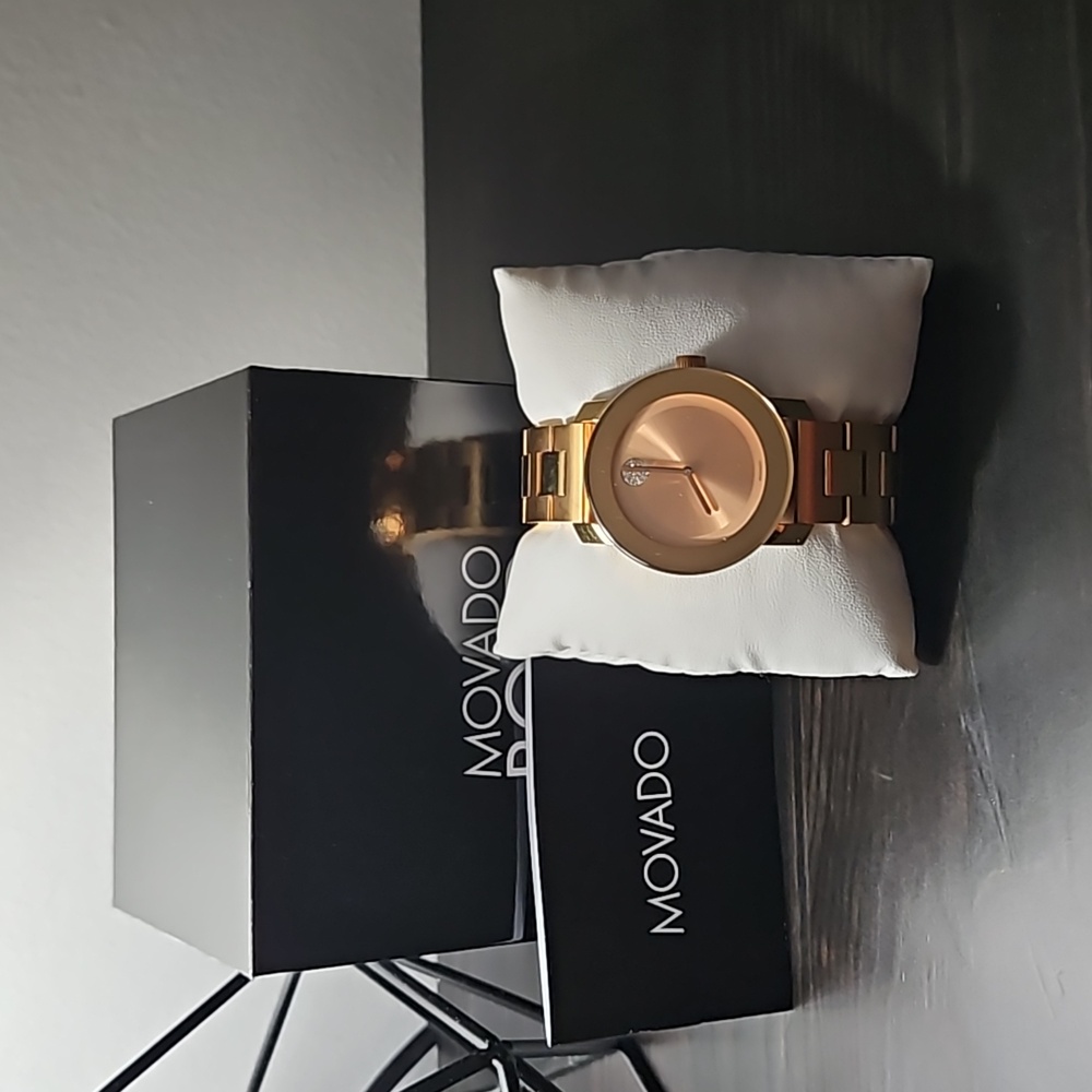 Movado Bold Rose Gold